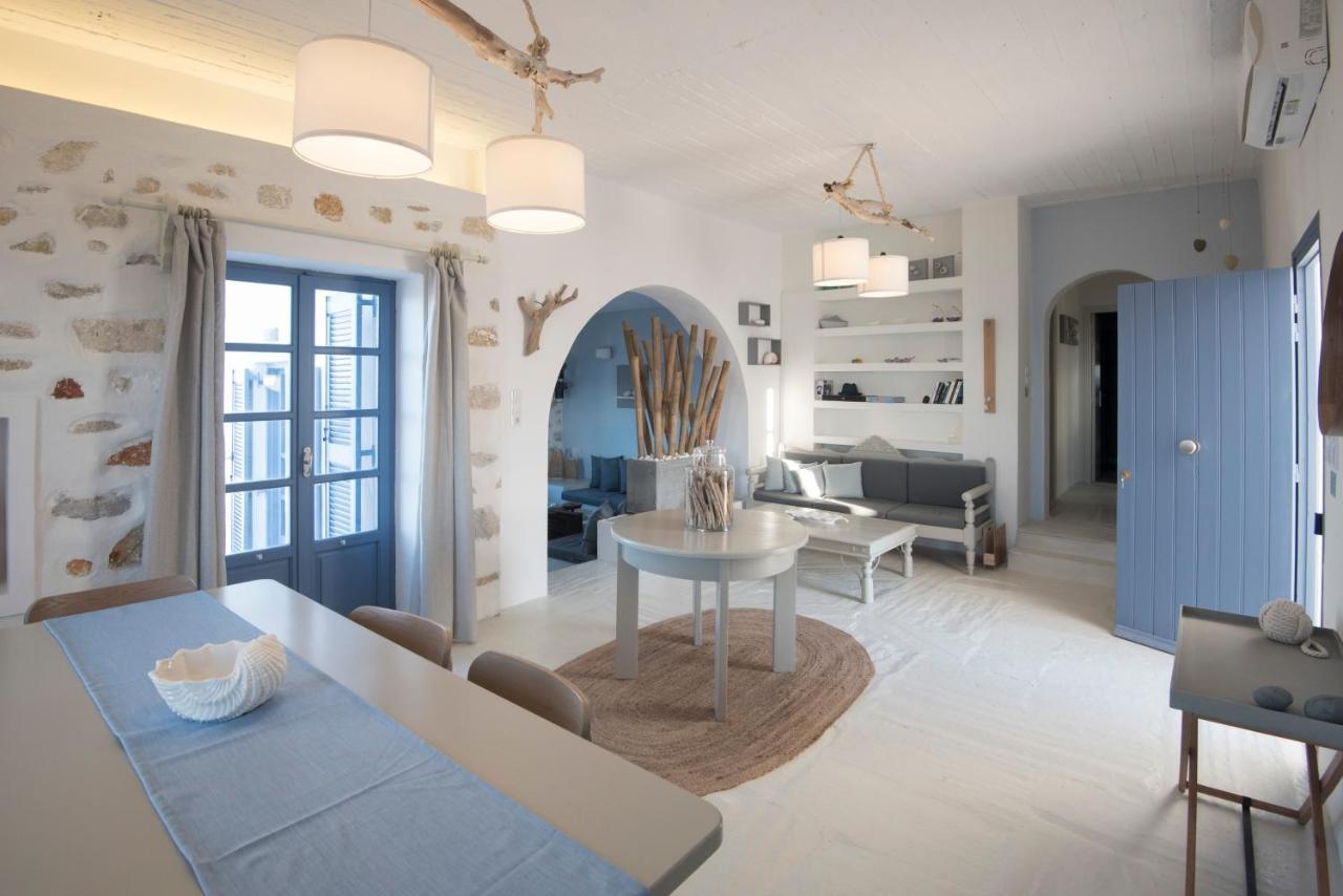 Kyma Seafront Exceptional 2Bd House In Naousa Εξωτερικό φωτογραφία